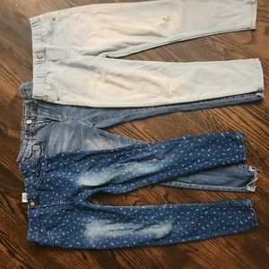 Lot 3 girls Jeggings/Skinny Jeans